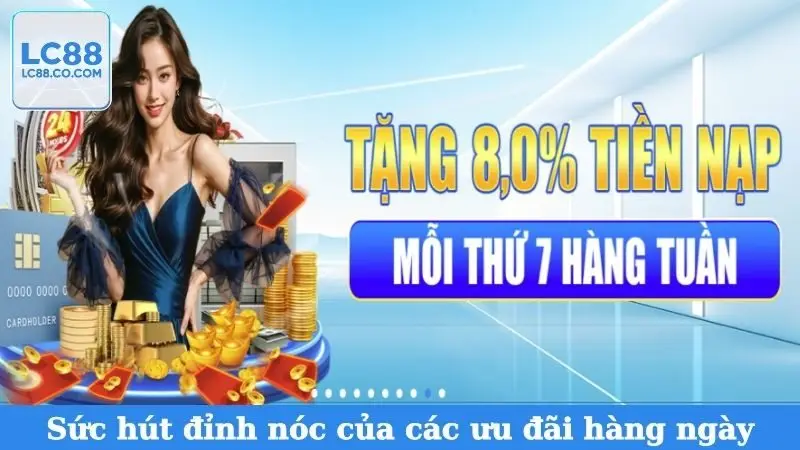 Sức hút đỉnh nóc của các ưu đãi hàng ngày